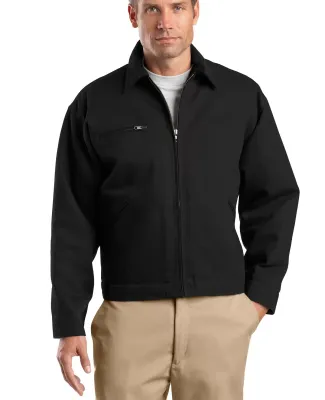 TLJ763 CornerStone® Tall Duck Cloth Work Jacket Black