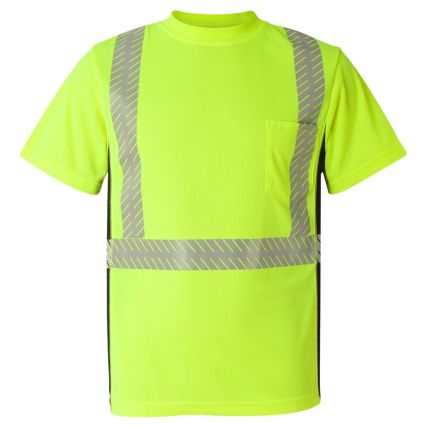 9114-9115 ML Kishigo - Black Series Class 2 T-Shir in Lime