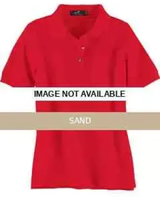 125220 Ash City Ladies' Piqué Polo Sand