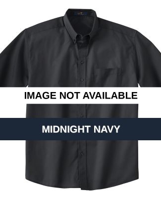 87016T Ash City Men's Tall Short Sleeve Easy Care  Midnight Navy