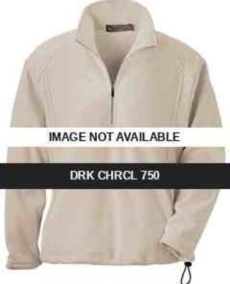 121403 Ash City Ladies' Microfleece Half-Zip Drk Chrcl 750