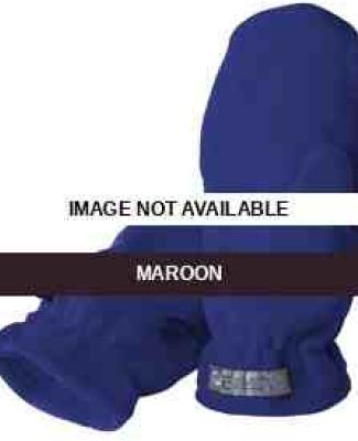 441005 Ash City Fleece Mittens Maroon