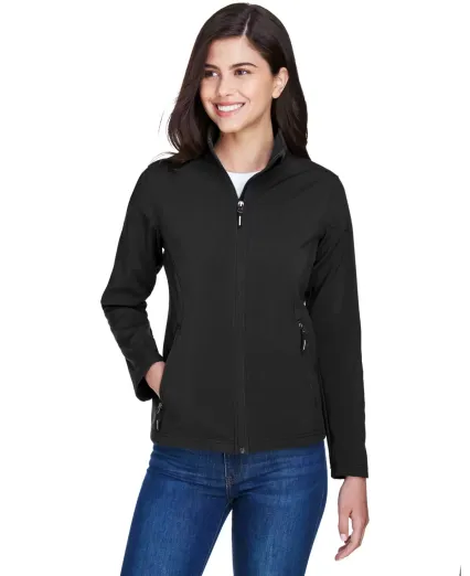78184 Core 365 Cruise Ladies' 2-Layer Fleece Bonde BLACK