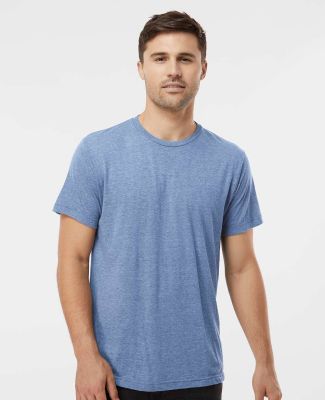 0254TC 254 / Men's Tri Blend Tee in Athletic blue tri blend