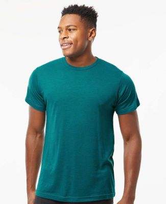 0254TC 254 / Men's Tri Blend Tee in Jade tri blend
