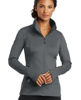 LOE700 OGIO® ENDURANCE Ladies Fulcrum Full-Zip Gear Grey