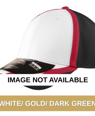 NE700 New Era® Gridiron Training Cap White/ Gold/ Dark Green