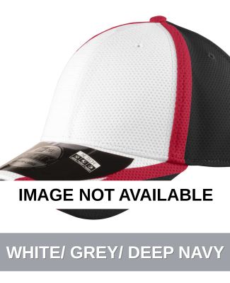 NE700 New Era® Gridiron Training Cap White/ Grey/ Deep Navy