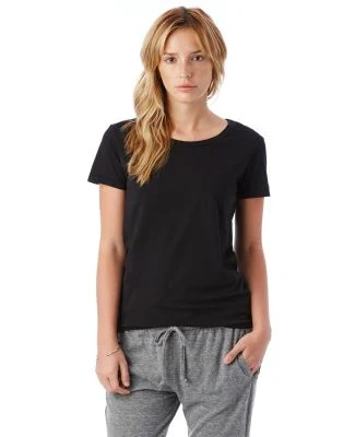 Alternative Apparel 4135 Womens Vintage T-Shirt BLACK