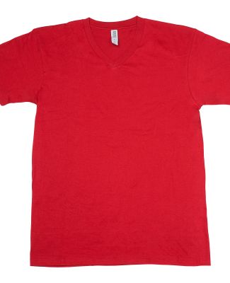 red shirt v neck