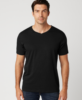 MC1047 Cotton Heritage Men's Chicago Cotton V Neck in Black