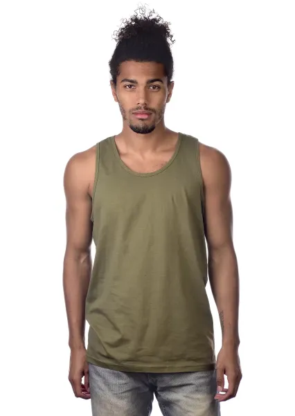 MC1790 Cotton Heritage Men's St. Louis Tank Military Green