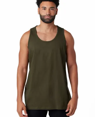 MC1790 Cotton Heritage Men's St. Louis Tank in Olive (discontinued)