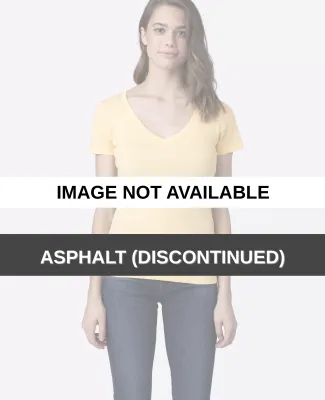 LC1125 Cotton Heritage Juniors V Neck T Shirts ASPHALT (DISCONTINUED)