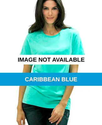 LC7410 Cotton Heritage Relaxed Cotton Scoop Neck T Caribbean Blue