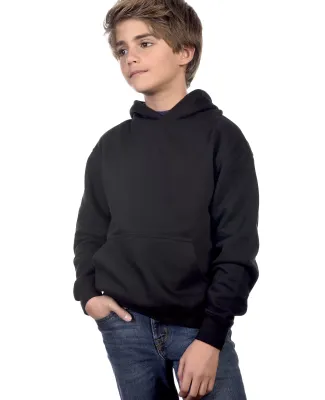 Y2600 Cotton Heritage Tyler Unisex Youth Pullover in Black