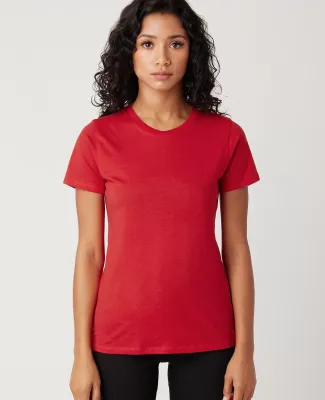 LC1026 Cotton Heritage Juniors Boyfriend Tee Red (Discontinued)