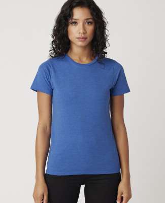 LC1026 Cotton Heritage Juniors Boyfriend Tee in Royal heather