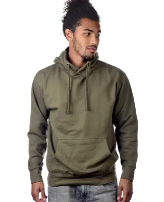 M2600A Cotton Heritage Juneau Adult Pullover  Military Green