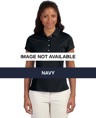 A171 adidas Golf Ladies' climalite® Solid Polo Navy