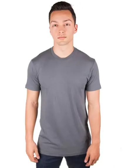 MC134 Dark Grey Modal Cotton T-Shirt Front View