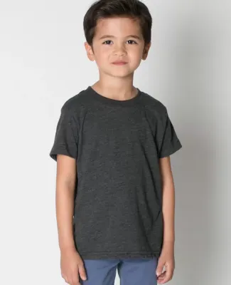 American Apparel TR101W Toddler Triblend Short-Sleeve T-Shirt Tri Black