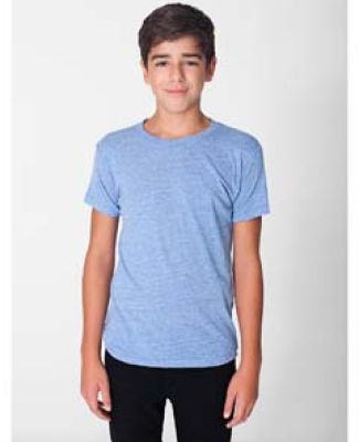 TR201 American Apparel Tri-Blend Youth Tee Athletic Blue (Discontinued)