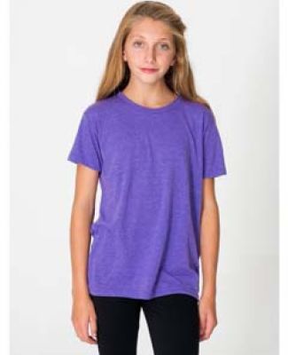 TR201 American Apparel Tri-Blend Youth Tee Tri-Orchid (Discontinued)