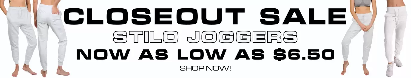 Closeout sale joggers