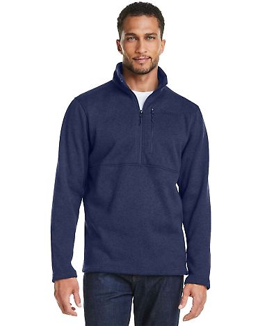 Marmot M13193 Men's Dropline Half-zip Jacket in Arctic navy front view