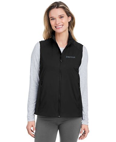 Marmot M15536 Ladies' Novus LT Insulated Vest in Black front view