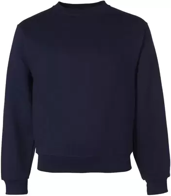 82300 Fruit of the Loom Adult SupercottonSweatshirt J. Navy front view