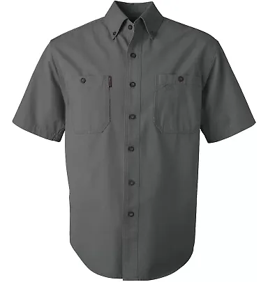 DRI DUCK 4286 Sawtooth Collection Brick Short Sleeve Shirt Cactus front view
