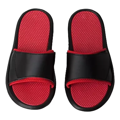 Dyenomite SS300 Slide Sandals Red front view