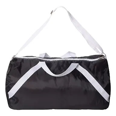 Liberty Bags FT004 Nylon Roll Bag BLACK front view