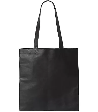 Liberty Bags FT003 Non-Woven Tote BLACK front view