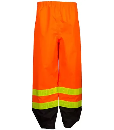 ML Kishigo RWP100-101 Storm Stopper Pro Raniwear Pants Orange front view