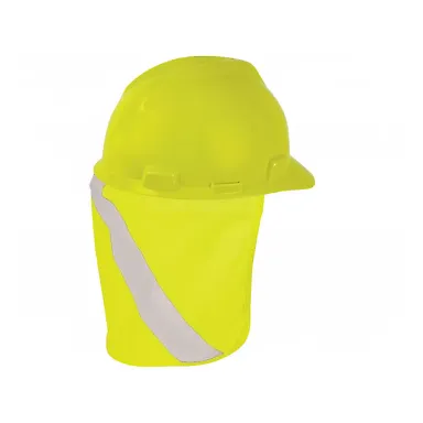 ML Kishigo 2808-2809 Hard Hat Nape Protector Lime front view