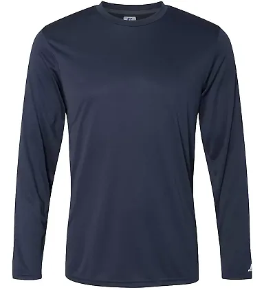 Russel Athletic 631X2M Core Long Sleeve Performance Tee Navy front view