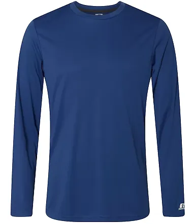 Russel Athletic 631X2M Core Long Sleeve Performance Tee Royal front view