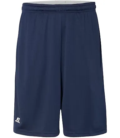 Russel Athletic TS7X2M 10" Essential Shorts with Pockets Navy front view