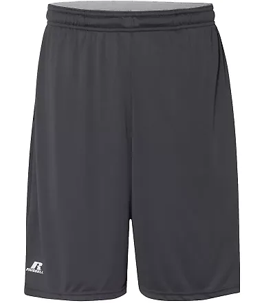 Russel Athletic TS7X2M 10" Essential Shorts with Pockets Stealth front view