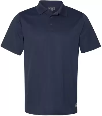 Russel Athletic 7EPTUM Essential Short Sleeve Polo Navy front view