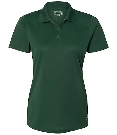Russel Athletic 7EPTUX Women's Essential Sport Shirt Dark Green front view