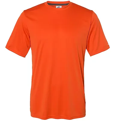 Russel Athletic 629X2M Core Short Sleeve Performance Tee Burnt Orange front view