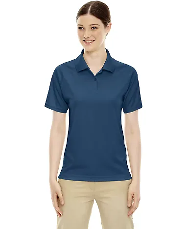 Extreme by Ash City 75046 Extreme Eperformance™ Ladies' Piqué Polo CERAMIC BLU 108 front view