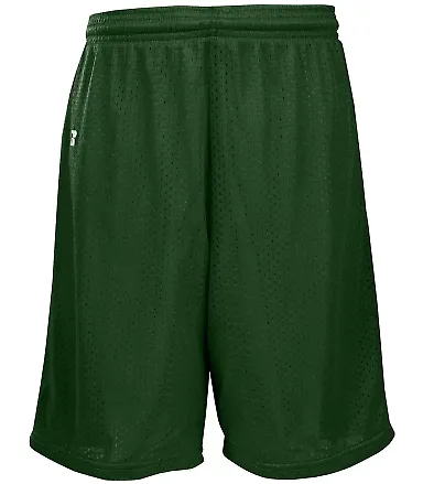 Russel Athletic 659AFB Youth Tricot Mesh Short Dark Green front view