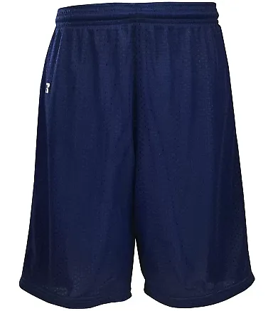 Russel Athletic 659AFB Youth Tricot Mesh Short Navy front view