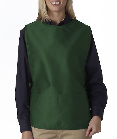 8202 UltraClub® Two-Pocket Blend Cobbler Apron FOREST front view