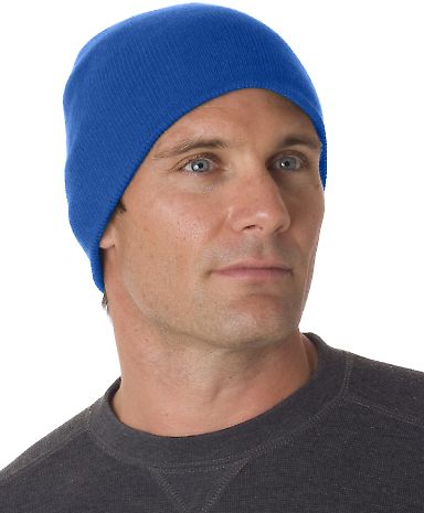 Bayside BA3810 Beanie ROYAL BLUE front view
